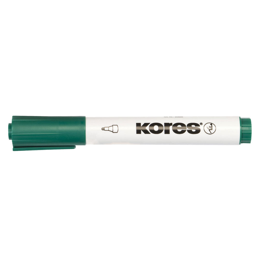 Marker pentru tabla Kores, verde Marker pentru tabla Kores, verde